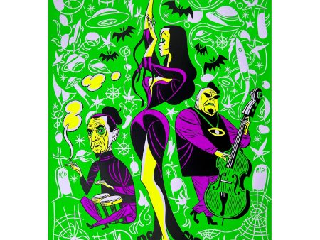 B-Movie Beatniks (green and purple) For Discount