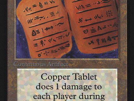 Copper Tablet [Collectors  Edition] Supply