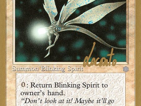 Blinking Spirit (Michael Loconto) [Pro Tour Collector Set] Fashion