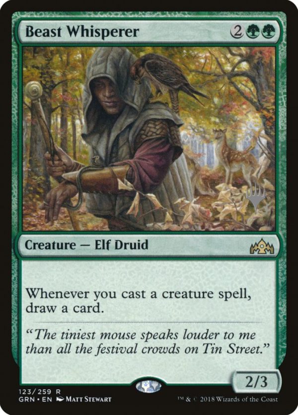 Beast Whisperer (Promo Pack) [Guilds of Ravnica Promos] Online Hot Sale