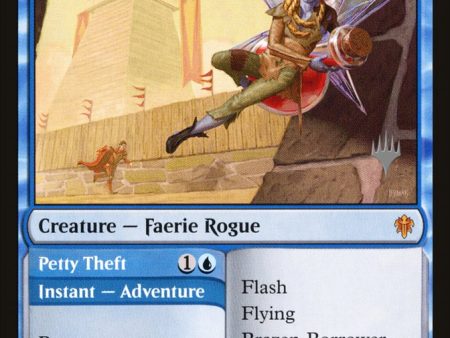 Brazen Borrower    Petty Theft (Promo Pack) [Throne of Eldraine Promos] Sale