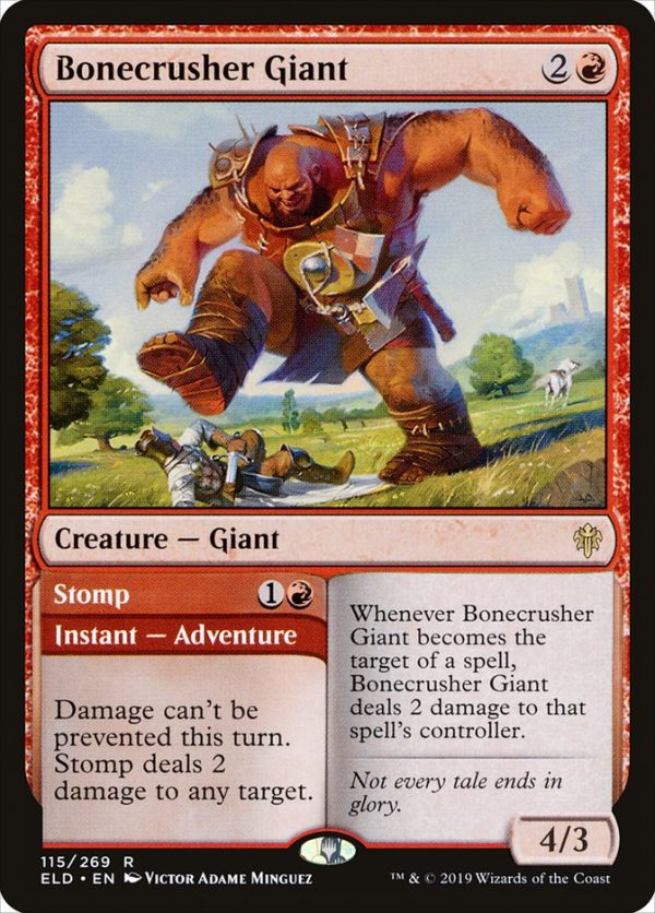 Bonecrusher Giant    Stomp [Throne of Eldraine] Online Hot Sale