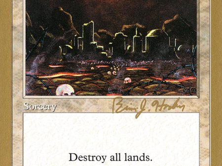 Armageddon (Brian Hacker) (SB) [World Championship Decks 1998] Online Sale