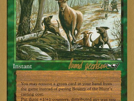 Bounty of the Hunt (Svend Geertsen) [World Championship Decks 1997] Sale