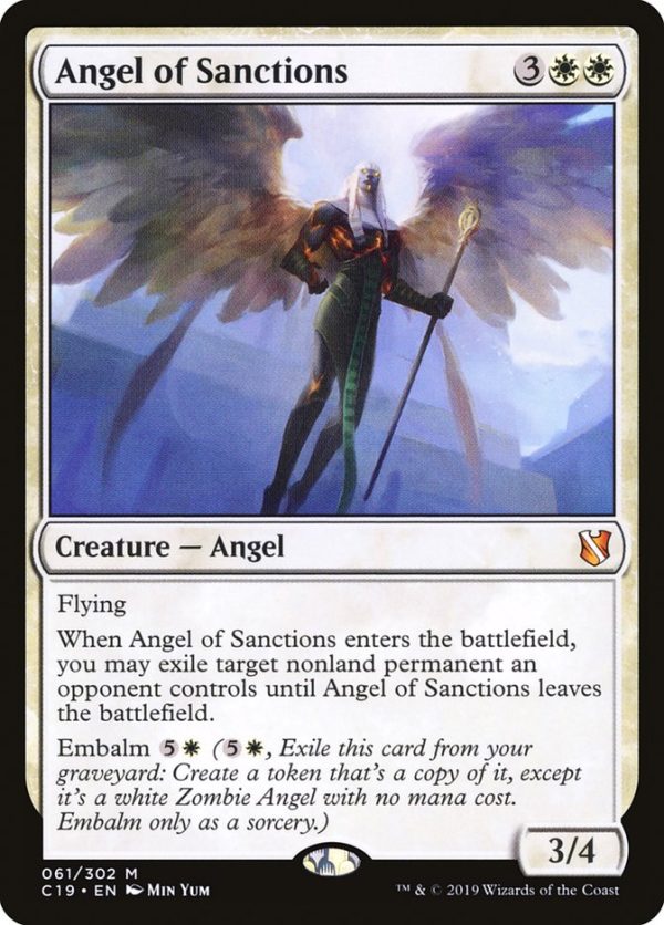 Angel of Sanctions [Commander 2019] Sale