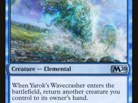 Yarok s Wavecrasher [Core Set 2020] Online Hot Sale