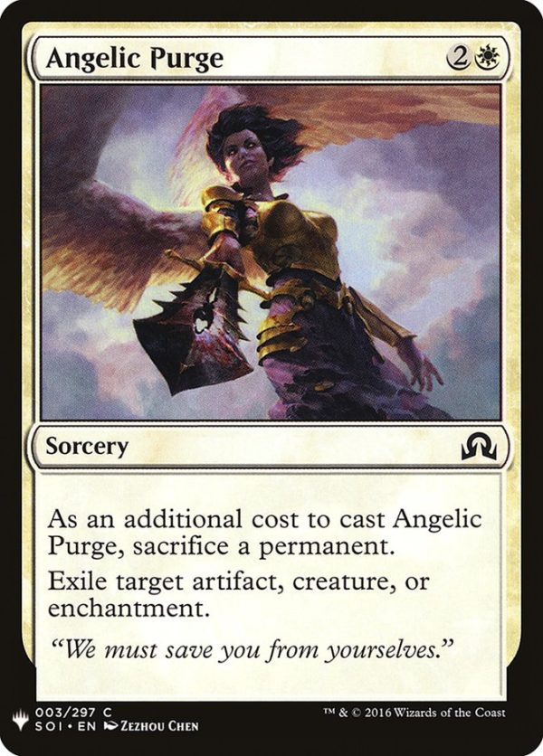 Angelic Purge [Mystery Booster] Hot on Sale