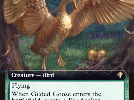 Gilded Goose (Extended Art) [Throne of Eldraine] For Discount