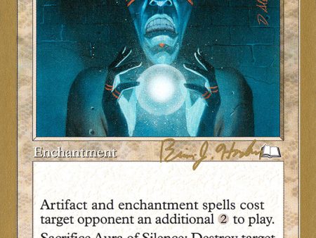 Aura of Silence (Brian Hacker) (SB) [World Championship Decks 1998] Discount