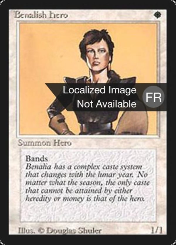 Benalish Hero [Foreign Black Border] on Sale