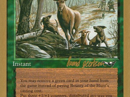 Bounty of the Hunt (Svend Geertsen) (SB) [World Championship Decks 1997] Online Hot Sale