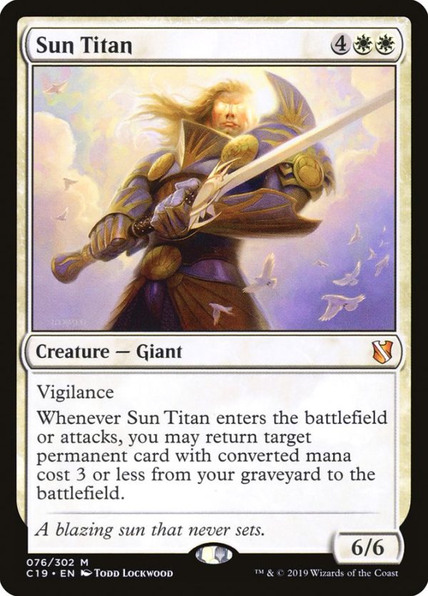 Sun Titan [Commander 2019] For Sale