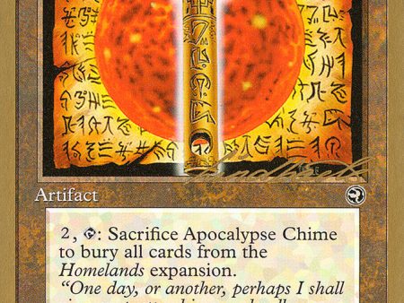 Apocalypse Chime (Leon Lindback) (SB) [Pro Tour Collector Set] Hot on Sale