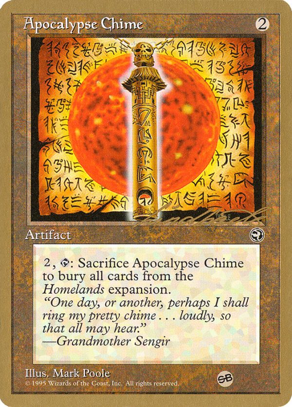 Apocalypse Chime (Leon Lindback) (SB) [Pro Tour Collector Set] Hot on Sale