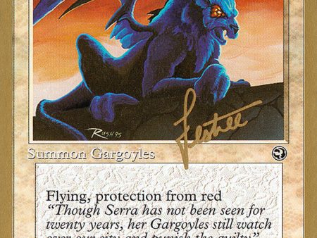 Abbey Gargoyles (Bertrand Lestree) (SB) [Pro Tour Collector Set] Discount