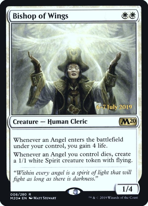 Bishop of Wings [Core Set 2020 Prerelease Promos] Online