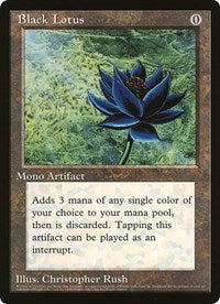 Black Lotus (Oversized) [Oversize Cards] on Sale