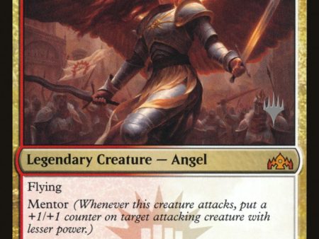 Aurelia, Exemplar of Justice (Promo Pack) [Guilds of Ravnica Promos] Online Hot Sale