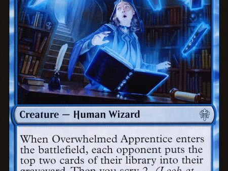 Overwhelmed Apprentice [Throne of Eldraine] Cheap