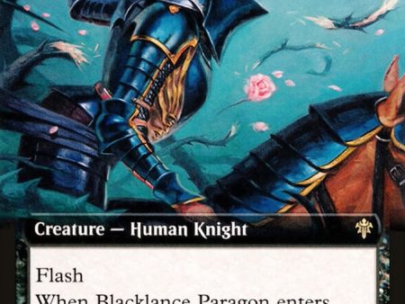 Blacklance Paragon (Extended Art) [Throne of Eldraine] Online