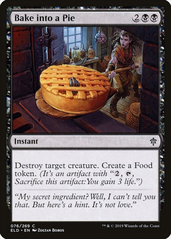 Bake into a Pie [Throne of Eldraine] Discount