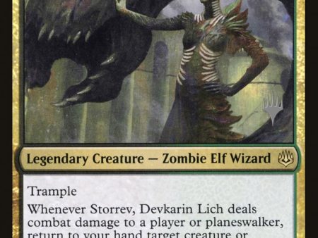 Storrev, Devkarin Lich (Promo Pack) [War of the Spark Promos] on Sale