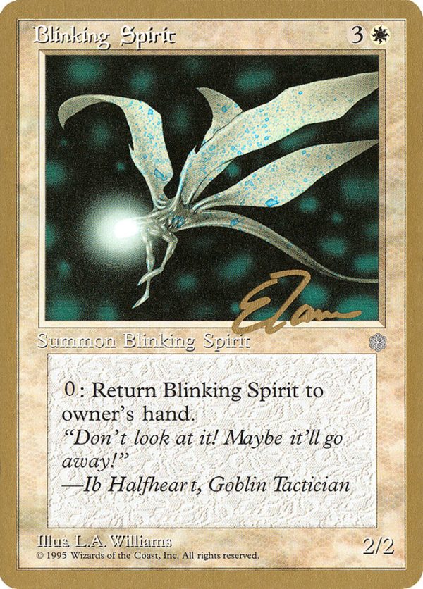 Blinking Spirit (Eric Tam) [Pro Tour Collector Set] Hot on Sale