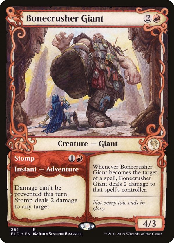 Bonecrusher Giant    Stomp (Showcase) [Throne of Eldraine] Sale