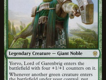 Yorvo, Lord of Garenbrig [Throne of Eldraine] Online