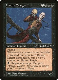 Baron Sengir (Oversized) [Oversize Cards] For Sale