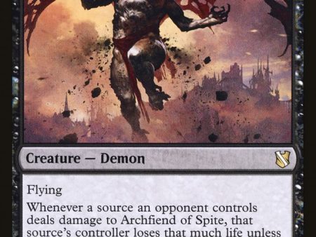 Archfiend of Spite [Commander 2019] Hot on Sale