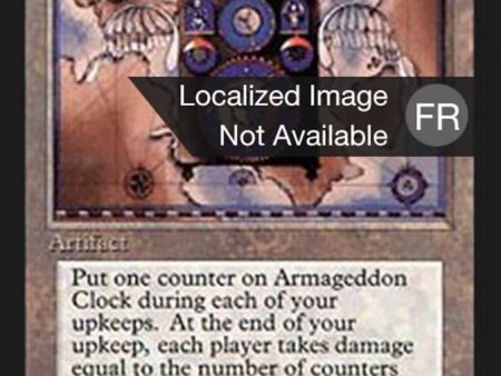 Armageddon Clock [Foreign Black Border] For Cheap