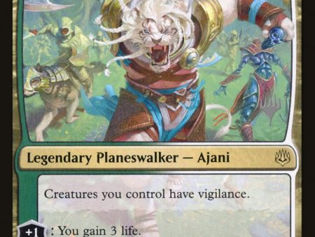 Ajani, the Greathearted (Promo Pack) [War of the Spark Promos] For Sale