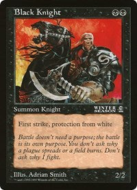 Black Knight (Oversized) [Oversize Cards] Supply