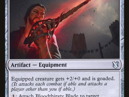 Bloodthirsty Blade [Commander 2019] For Sale