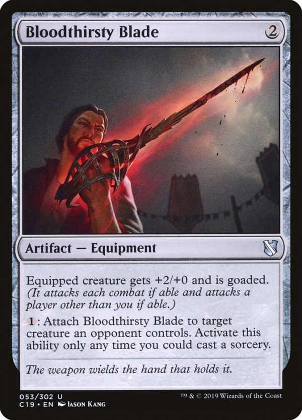 Bloodthirsty Blade [Commander 2019] For Sale