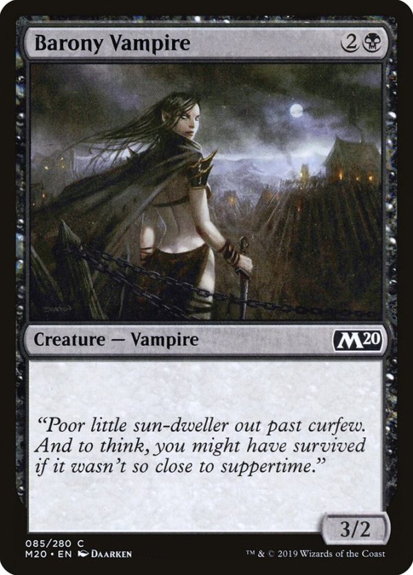 Barony Vampire [Core Set 2020] on Sale