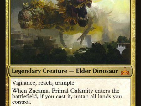 Zacama, Primal Calamity (Promo Pack) [Rivals of Ixalan Promos] For Cheap