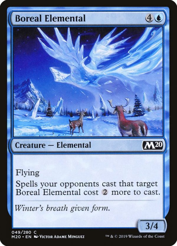 Boreal Elemental [Core Set 2020] Hot on Sale