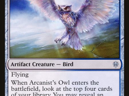 Arcanist s Owl [Throne of Eldraine] Hot on Sale