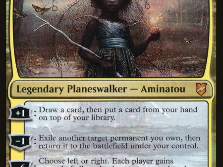 Aminatou, the Fateshifter (Oversized) [Commander 2018 Oversized] For Discount