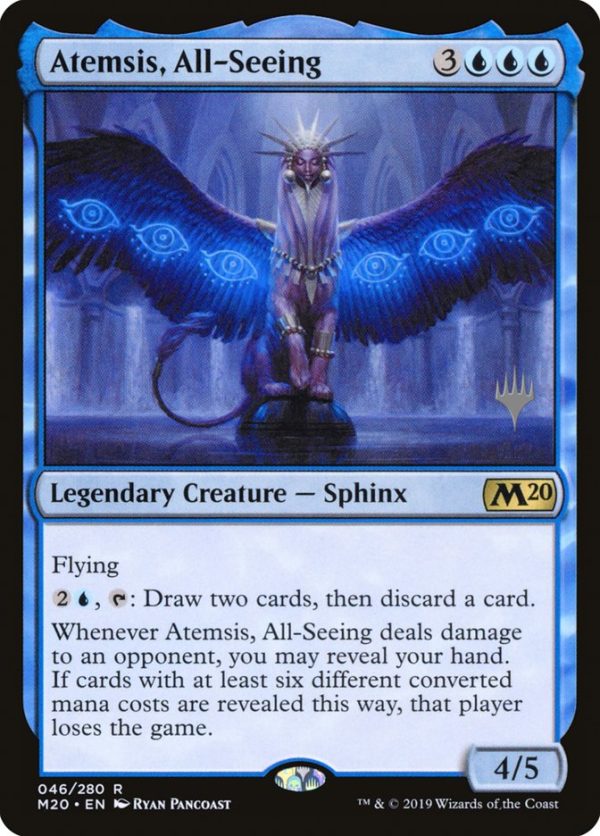 Atemsis, All-Seeing (Promo Pack) [Core Set 2020 Promos] Supply