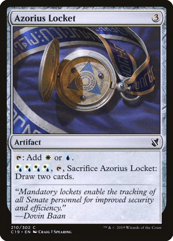 Azorius Locket [Commander 2019] For Cheap