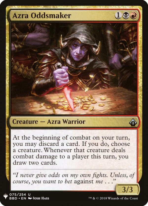 Azra Oddsmaker [Mystery Booster] Online Sale