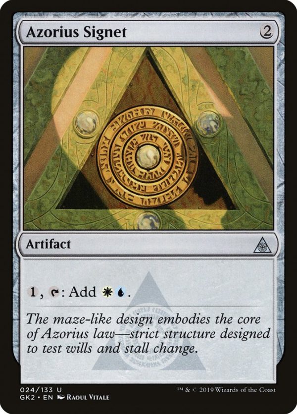 Azorius Signet [Ravnica Allegiance Guild Kit] Supply