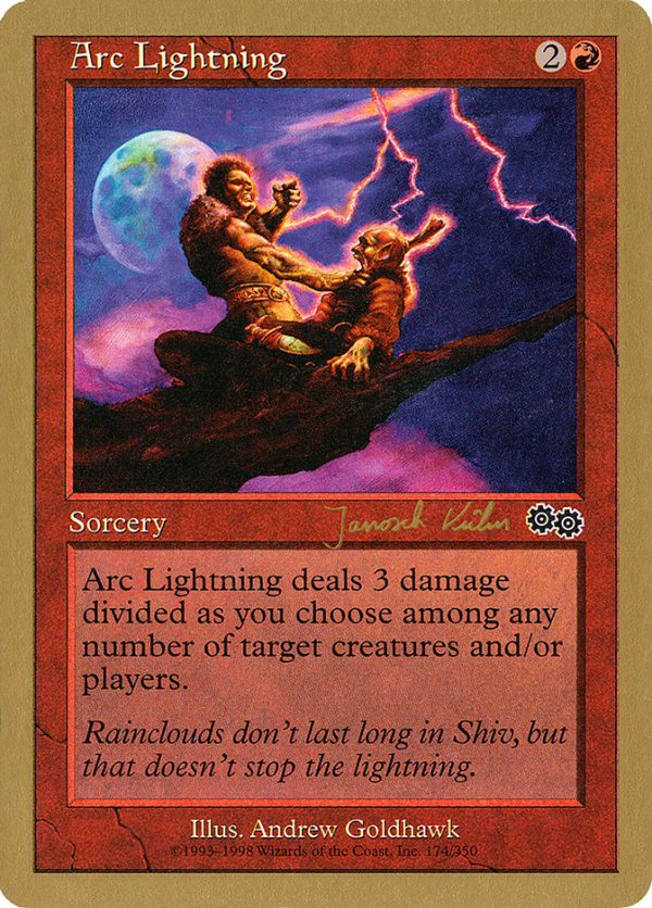 Arc Lightning (Janosch Kuhn) [World Championship Decks 2000] Online Sale