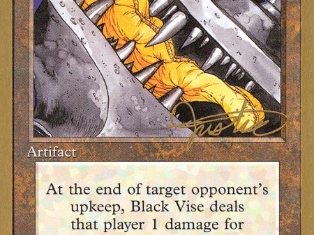 Black Vise (Mark Justice) [Pro Tour Collector Set] Supply