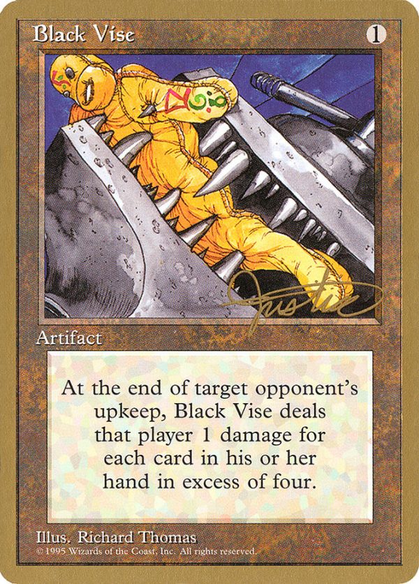 Black Vise (Mark Justice) [Pro Tour Collector Set] Supply