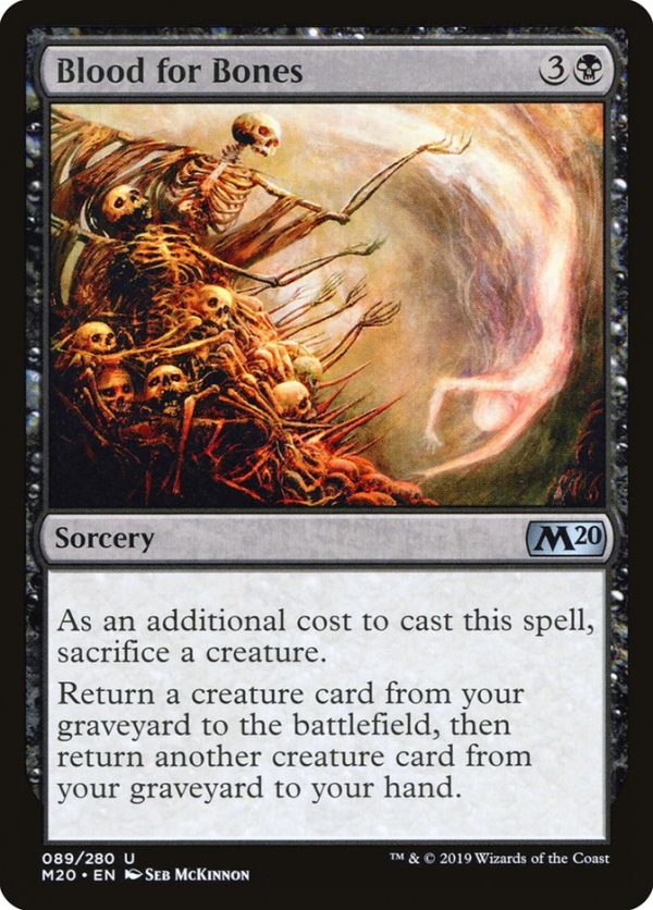 Blood for Bones [Core Set 2020] For Cheap