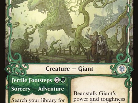 Beanstalk Giant    Fertile Footsteps (Showcase) [Throne of Eldraine] For Cheap